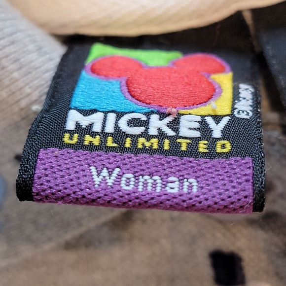 Women's Vintage Disney Mickey Mouse Unlimited Who Me? Tank Top Shirt sz 14/16W - Picture 6 of 10